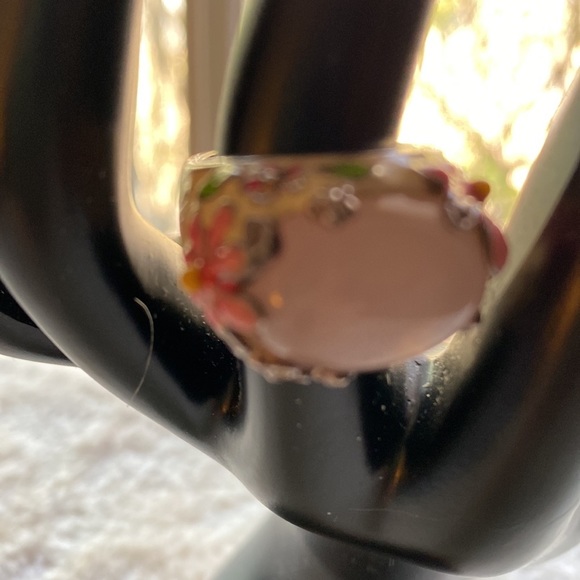 Flower Power in Pink! Made in Canada Size 6 EUC by ? David Segal Rose guartz - Picture 8 of 10